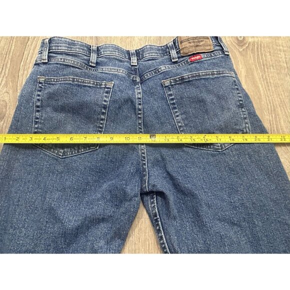 Wrangler Jeans Women's Size 34×30 Straight Leg Outdoor Denim Blue - Picture 7 of 7